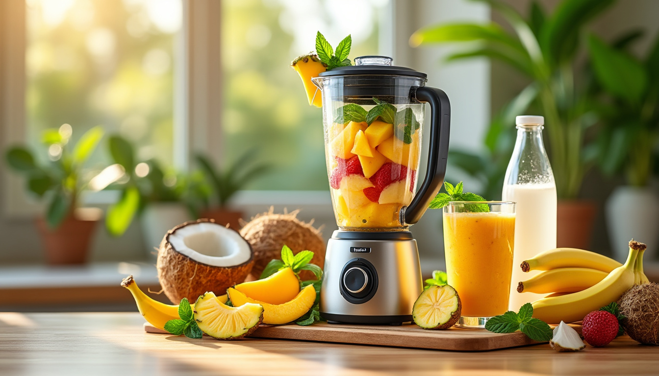 découvrez nos astuces pour préparer un délicieux smoothie tropical halal. apprenez à combiner des fruits exotiques et des ingrédients halal pour un goût frais et revigorant, parfait pour une pause saine et gourmande.