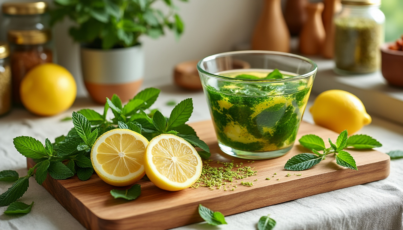 découvrez nos astuces pour réussir une marinade délicieuse à la menthe et au citron dans le respect des principes halal. idéale pour rehausser vos viandes et légumes, cette recette apportera fraîcheur et saveurs à vos plats.