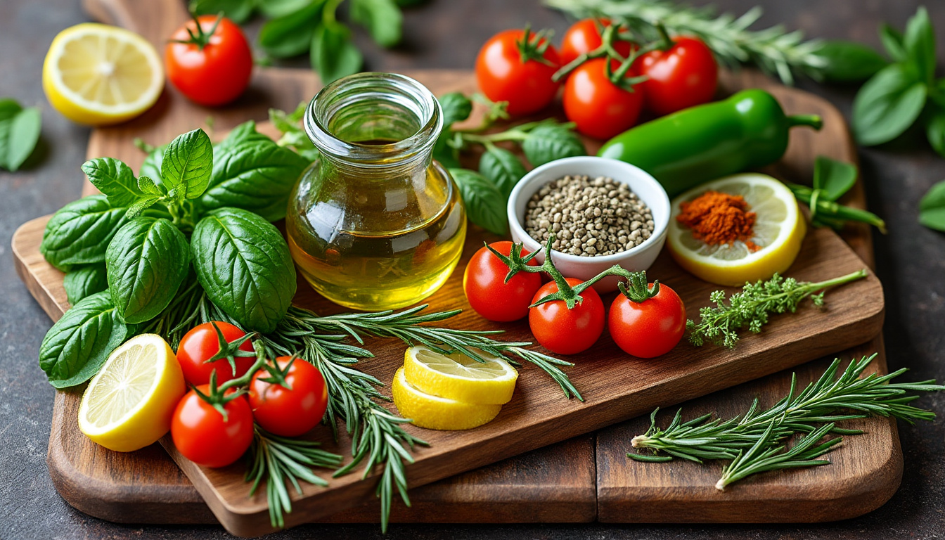 découvrez nos astuces infaillibles pour réussir une marinade aux herbes méditerranéennes halal. éveillez vos papilles avec des conseils pratiques et des ingrédients savoureux pour sublimer vos plats tout en respectant les traditions culinaires.