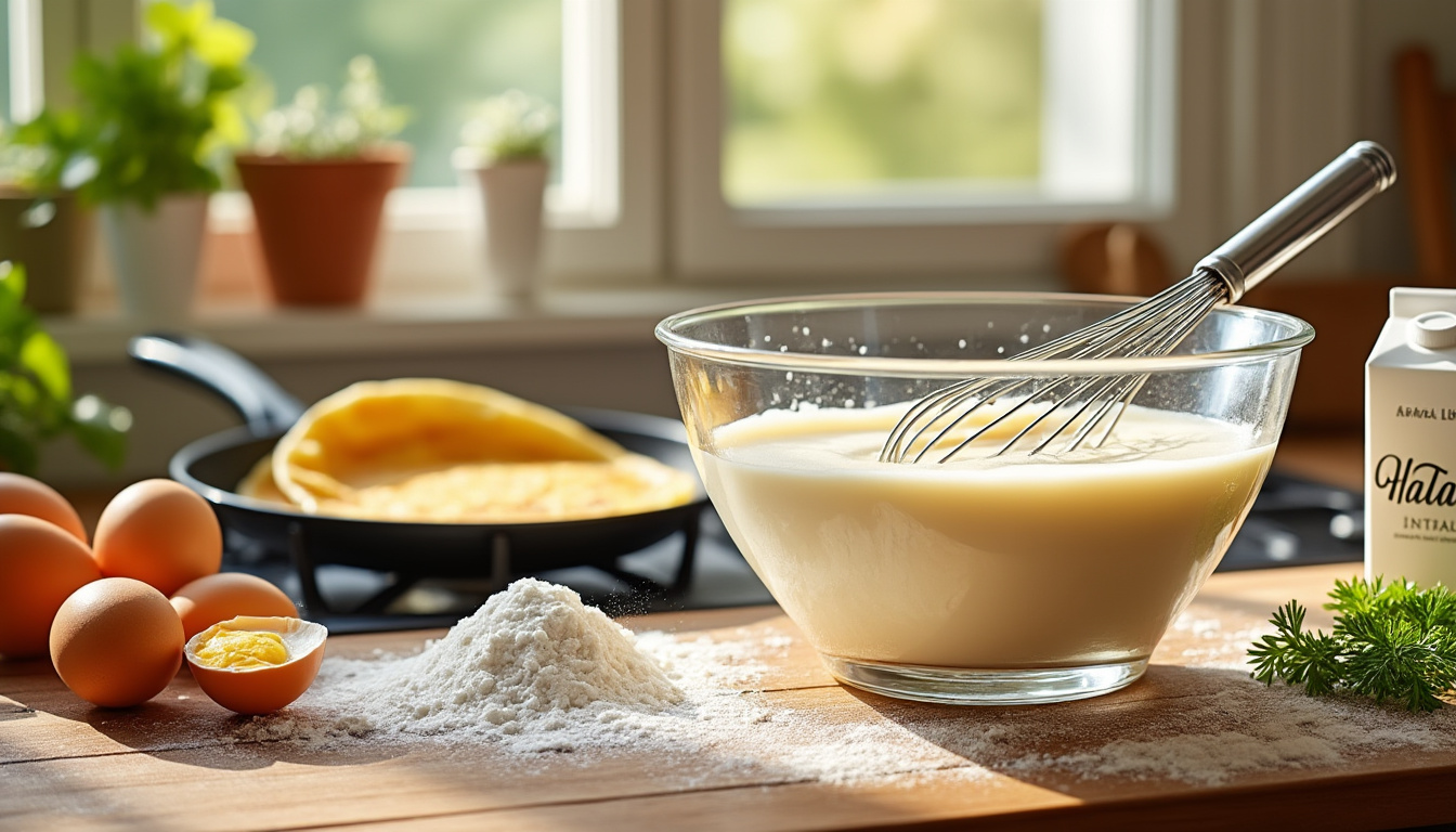 découvrez nos astuces infaillibles pour préparer une pâte à crêpes légère et halal. suivez nos conseils pour obtenir des crêpes aériennes et savoureuses, idéales pour toutes vos occasions gourmande!