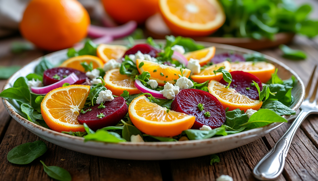 découvrez nos astuces infaillibles pour concocter une délicieuse salade de betterave et orange halal. avec des ingrédients frais et savoureux, épatez vos invités avec cette recette colorée et nutritive, parfaite pour toutes les occasions.