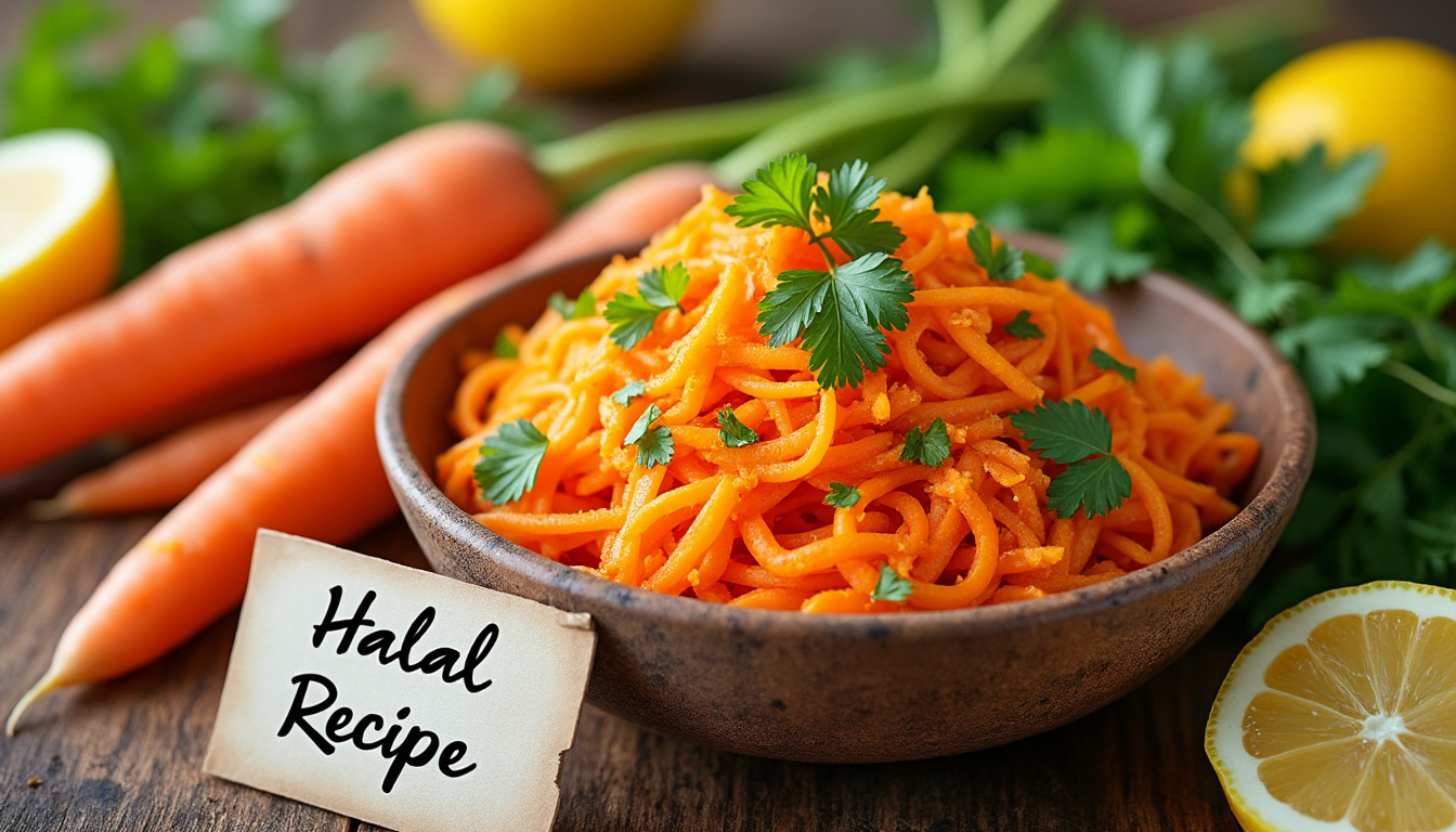découvrez nos astuces simples et délicieuses pour préparer une salade de carottes râpées halal qui ravira vos papilles. facile à réaliser, cette recette saine et colorée ajoutera une touche gourmande à vos repas. suivez nos conseils pour une salade parfaite à chaque fois!