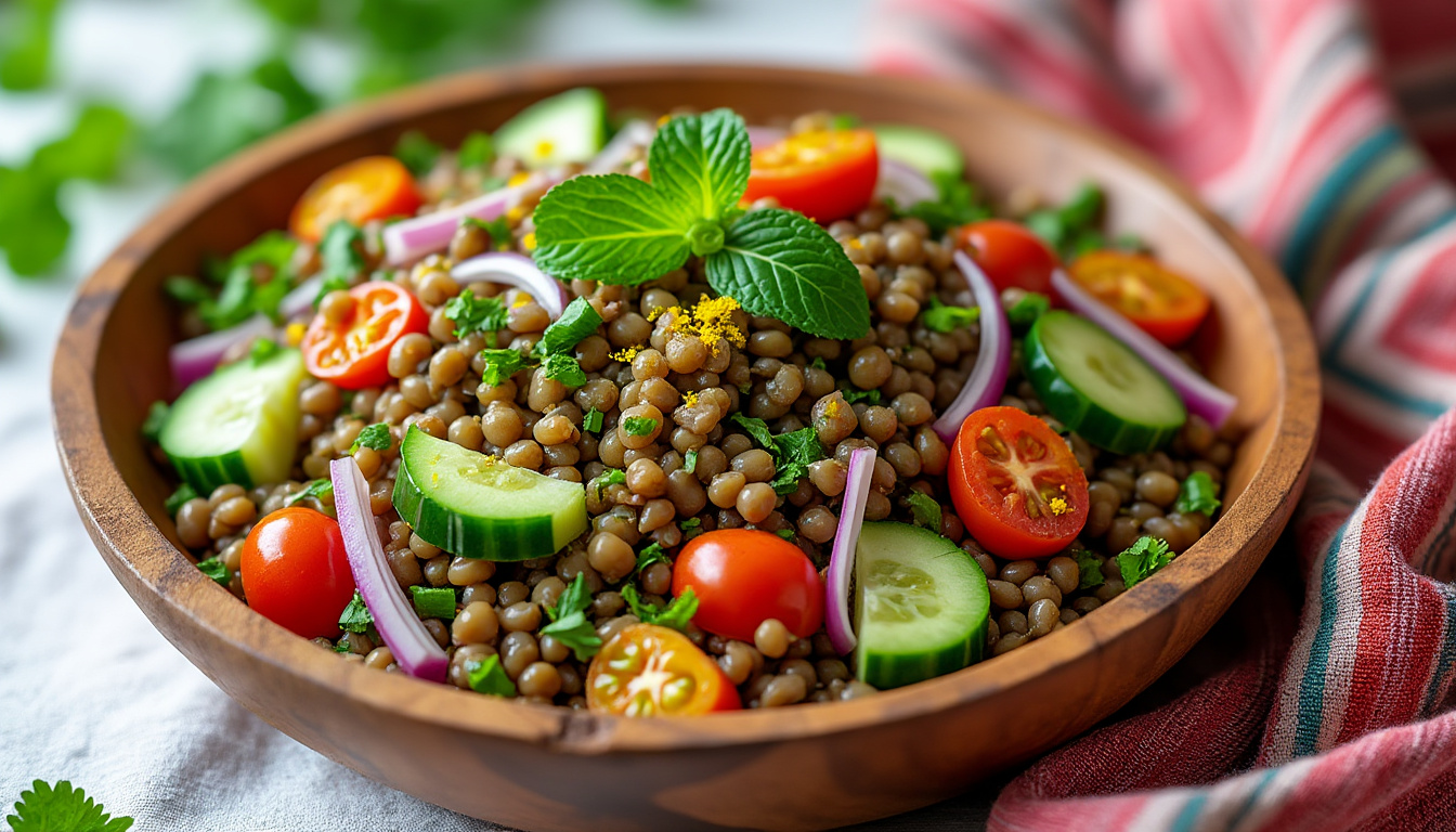 découvrez nos astuces pour préparer une délicieuse salade de lentilles halal, riche en saveurs et en nutriments. transformez vos repas avec cette recette saine et facile à réaliser, idéale pour toutes les occasions.