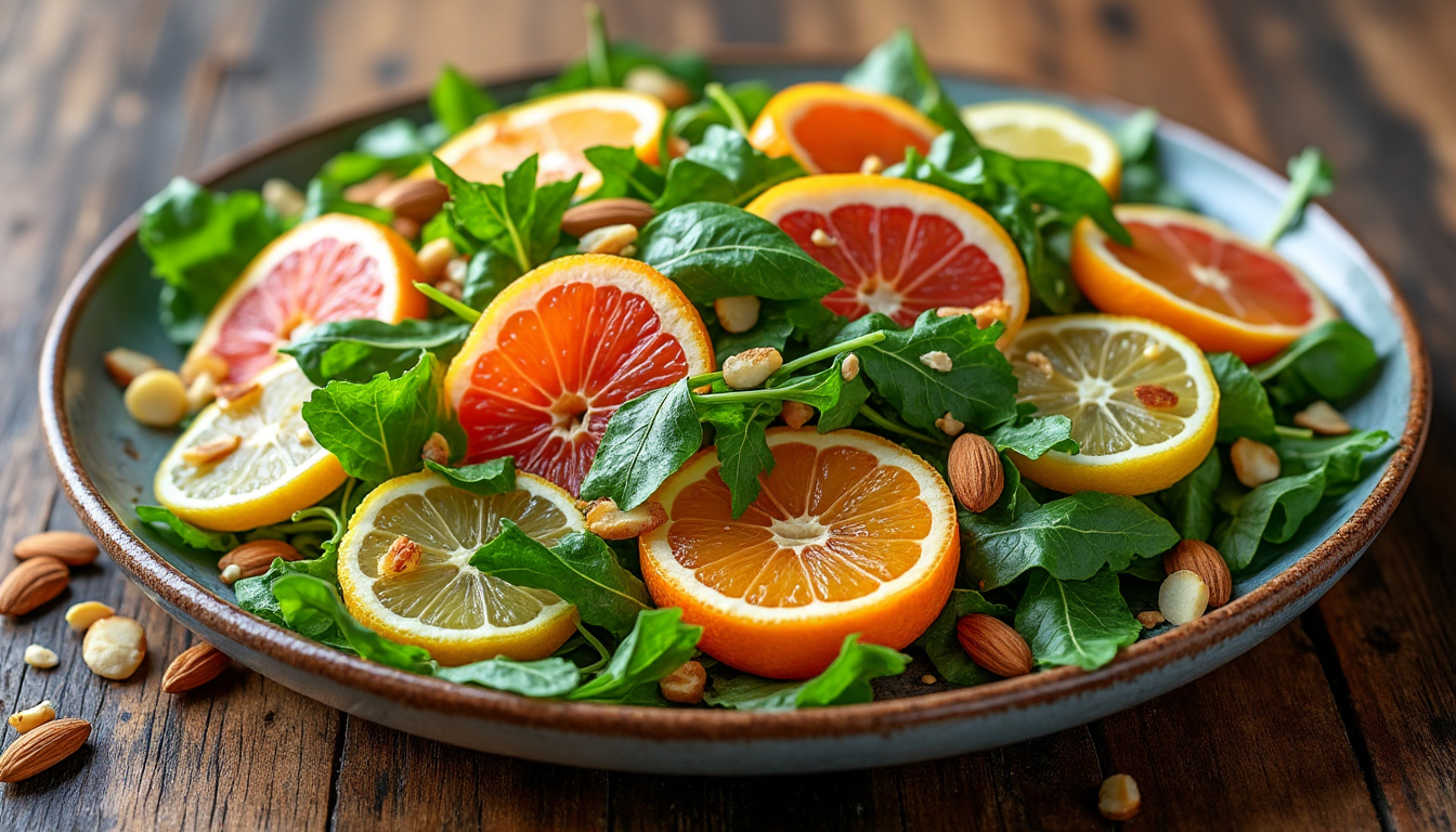 découvrez nos astuces incontournables pour préparer une délicieuse salade de roquette et agrumes halal. rafraîchissante et pleine de saveurs, cette recette est parfaite pour vos repas gourmands et sains. suivez nos conseils pour la réussir à tous les coups!