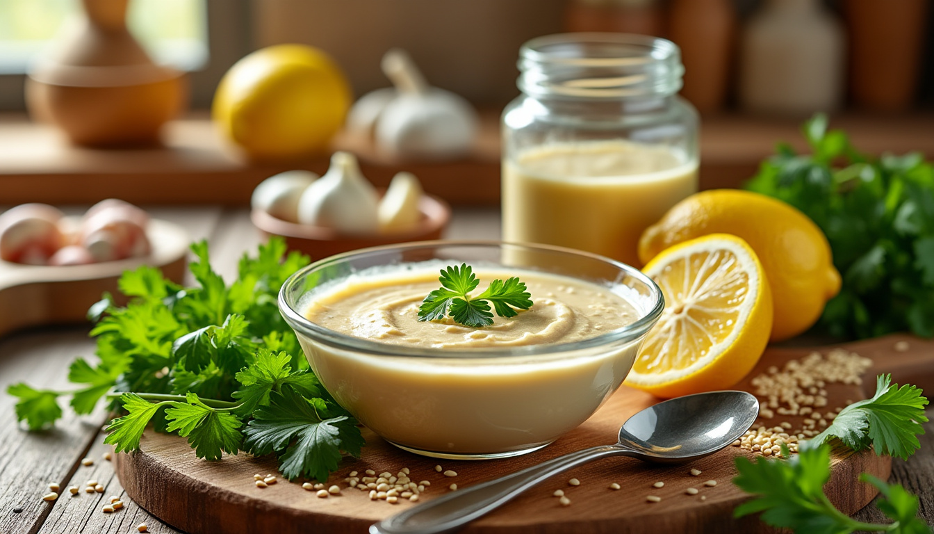 découvrez nos astuces incontournables pour préparer une délicieuse sauce au tahini et citron, parfaite pour accompagner vos plats halal. suivez notre guide simple et savoureux pour régaler vos convives avec cette recette pleine de saveurs.