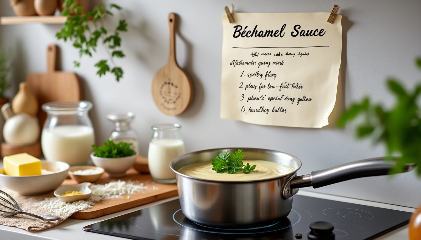 découvrez nos astuces infaillibles pour préparer une sauce béchamel légère et halal. réalisez une sauce crémeuse sans lourdeur, parfaite pour accompagner vos plats tout en respectant vos convictions alimentaires.