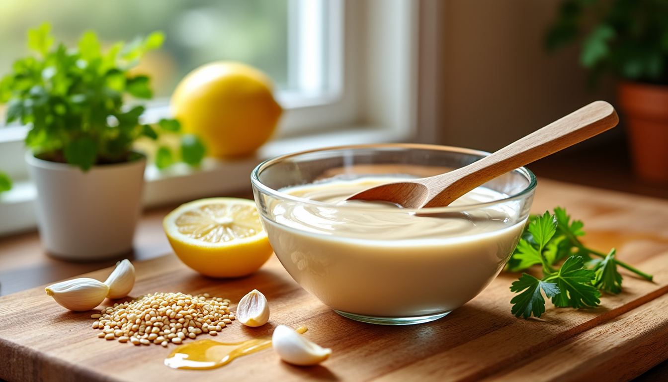 découvrez nos astuces incontournables pour réussir une délicieuse sauce tahini halal. parfaite pour accompagner vos plats préférés, suivez nos conseils simples et savoureux pour éveiller les papilles et apporter une touche méditerranéenne à vos repas.