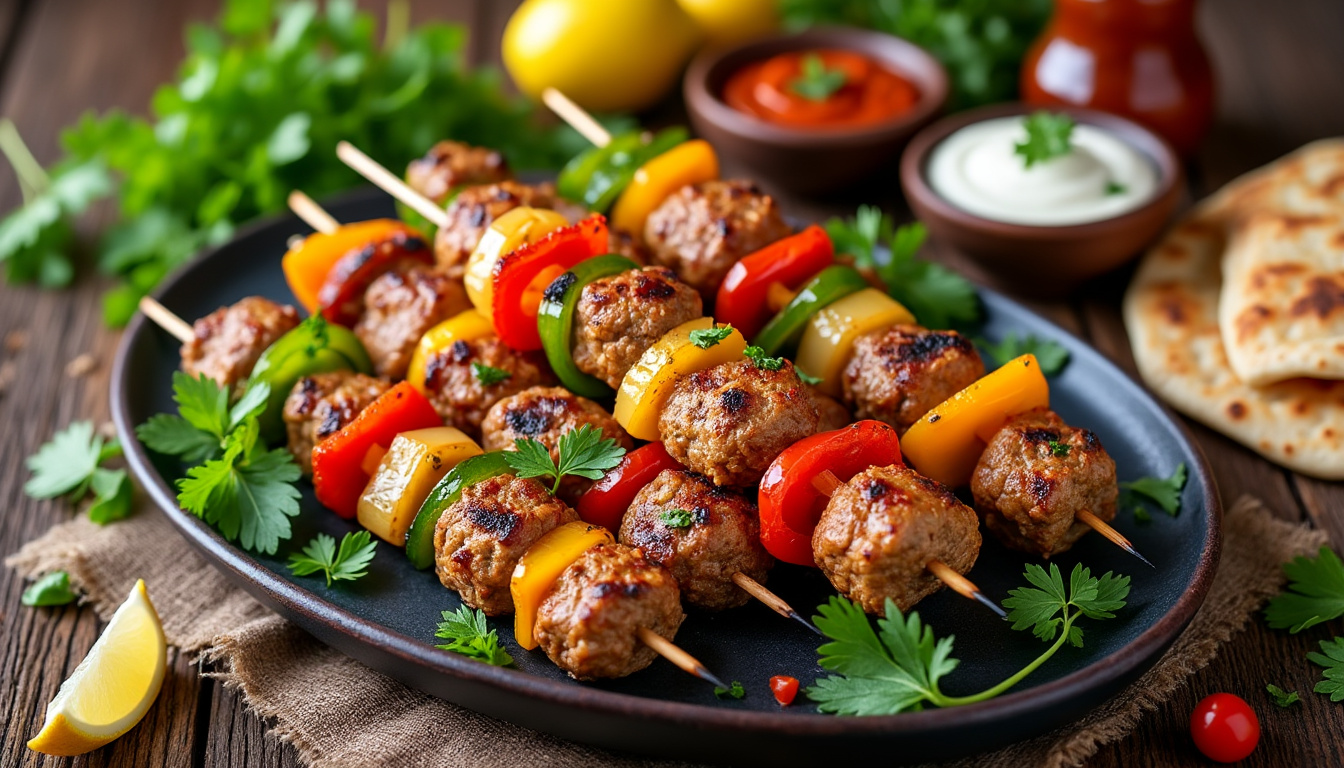 découvrez notre délicieuse recette de brochettes de kefta de poulet halal, facile à préparer et parfaite pour vos barbecues ou vos repas en famille. savourez des saveurs authentiques et épicées qui raviront vos papilles !