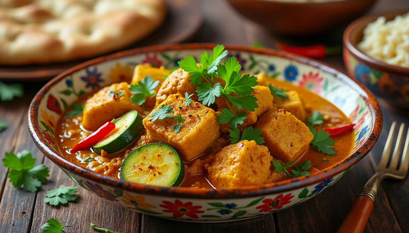 découvrez une délicieuse recette de curry de dinde aux courgettes halal, alliant saveurs épicées et ingrédients frais. parfaite pour un repas réconfortant, facile à préparer et pleine de goût. idéale pour régaler vos proches tout en respectant vos choix alimentaires.