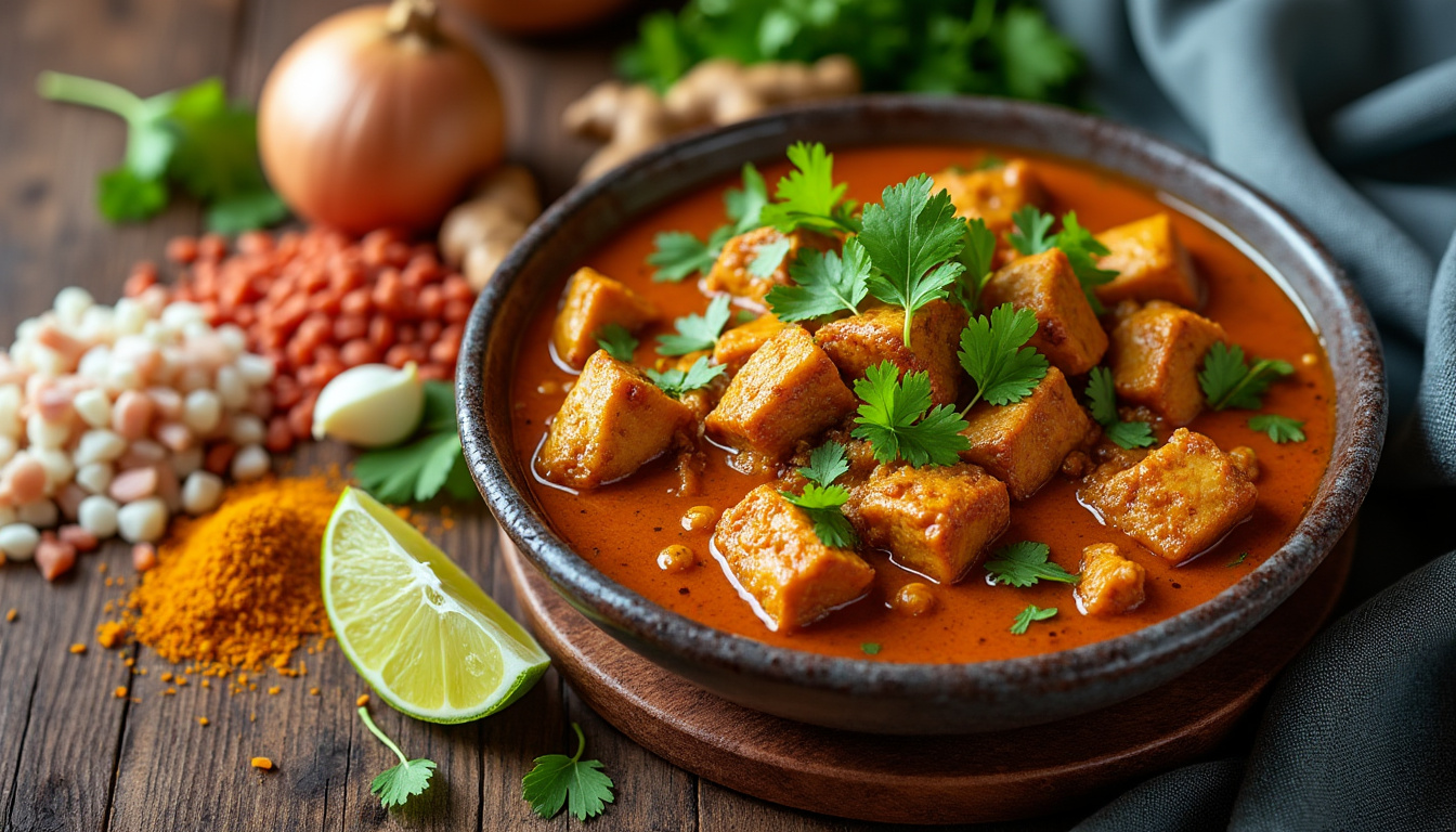 découvrez une délicieuse recette de curry de dinde aux lentilles halal, idéale pour un repas réconfortant et savoureux. facile à préparer, ce plat parfumé allie la tendreté de la dinde à la texture des lentilles, le tout subtilement relevé d'épices et d'aromates. parfait pour régaler vos convives.