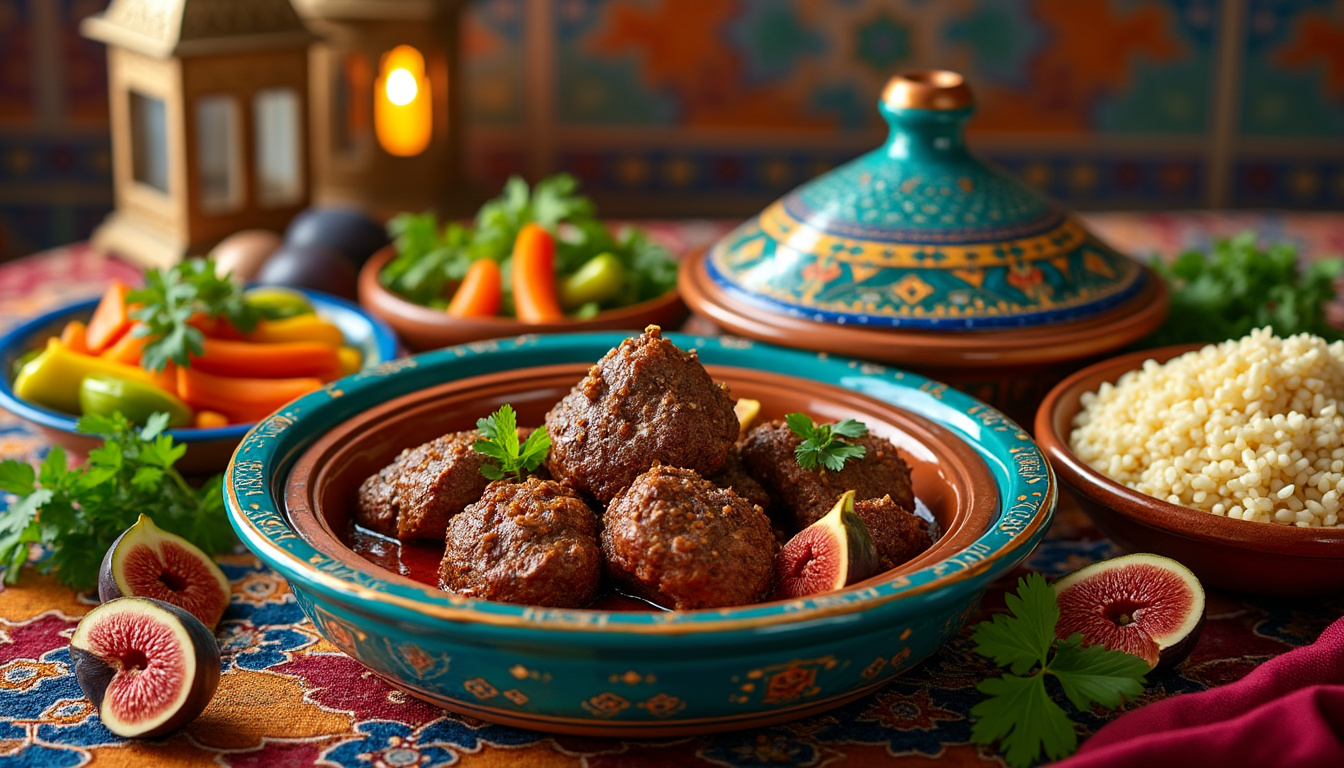 découvrez une délicieuse recette de tajine d'agneau aux figues halal, alliant saveurs sucrées et salées. offrez à vos invités un plat savoureux, enrichi d'épices aromatiques et de fruits fondants, parfait pour des repas en famille ou entre amis.