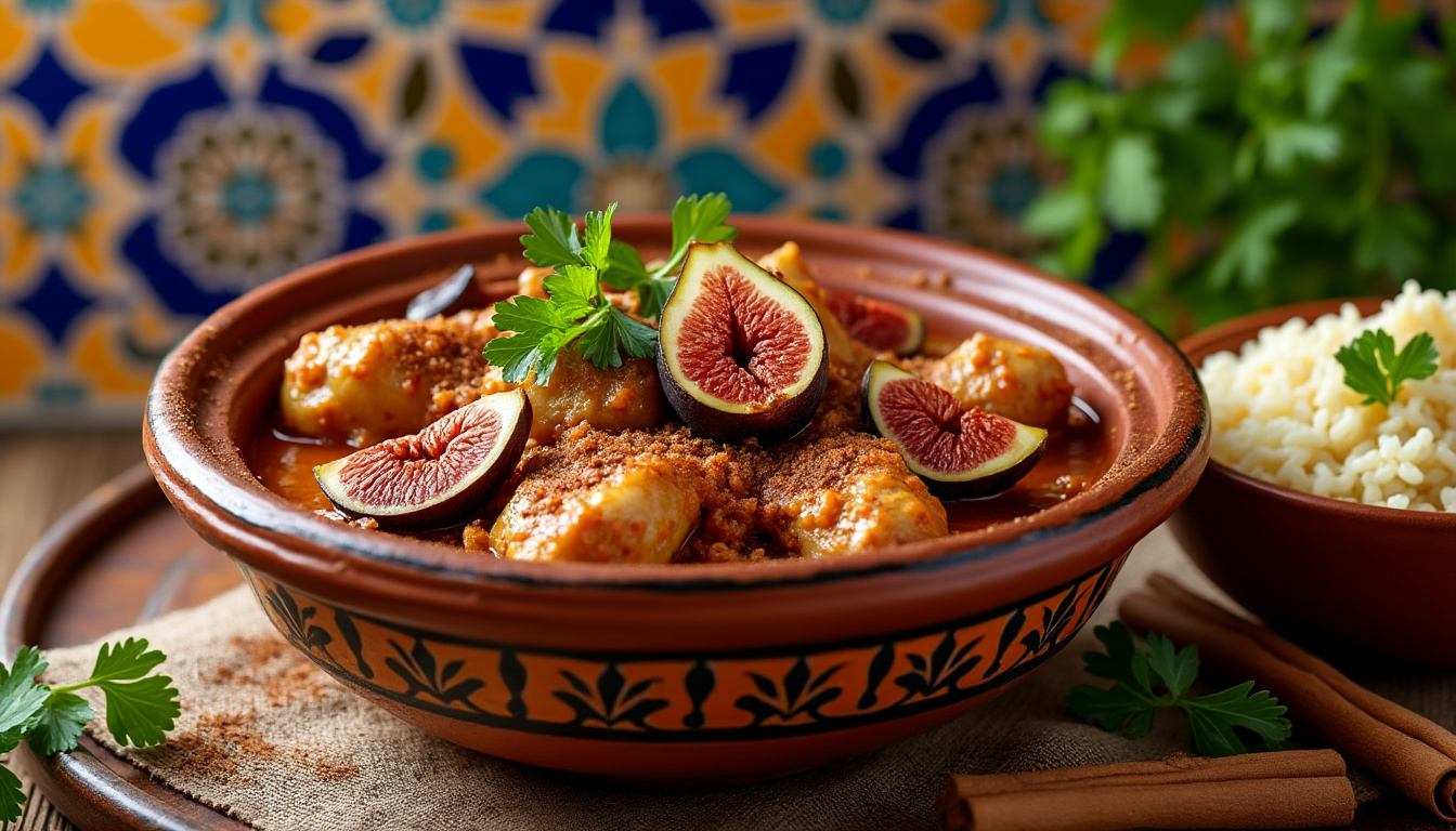 découvrez notre délicieuse recette de tajine de dinde aux figues et à la cannelle, un plat halal savoureux qui allie des ingrédients raffinés pour une expérience culinaire inoubliable. parfait pour vos repas en famille ou entre amis, ce tajine vous fera voyager au cœur des saveurs orientales.