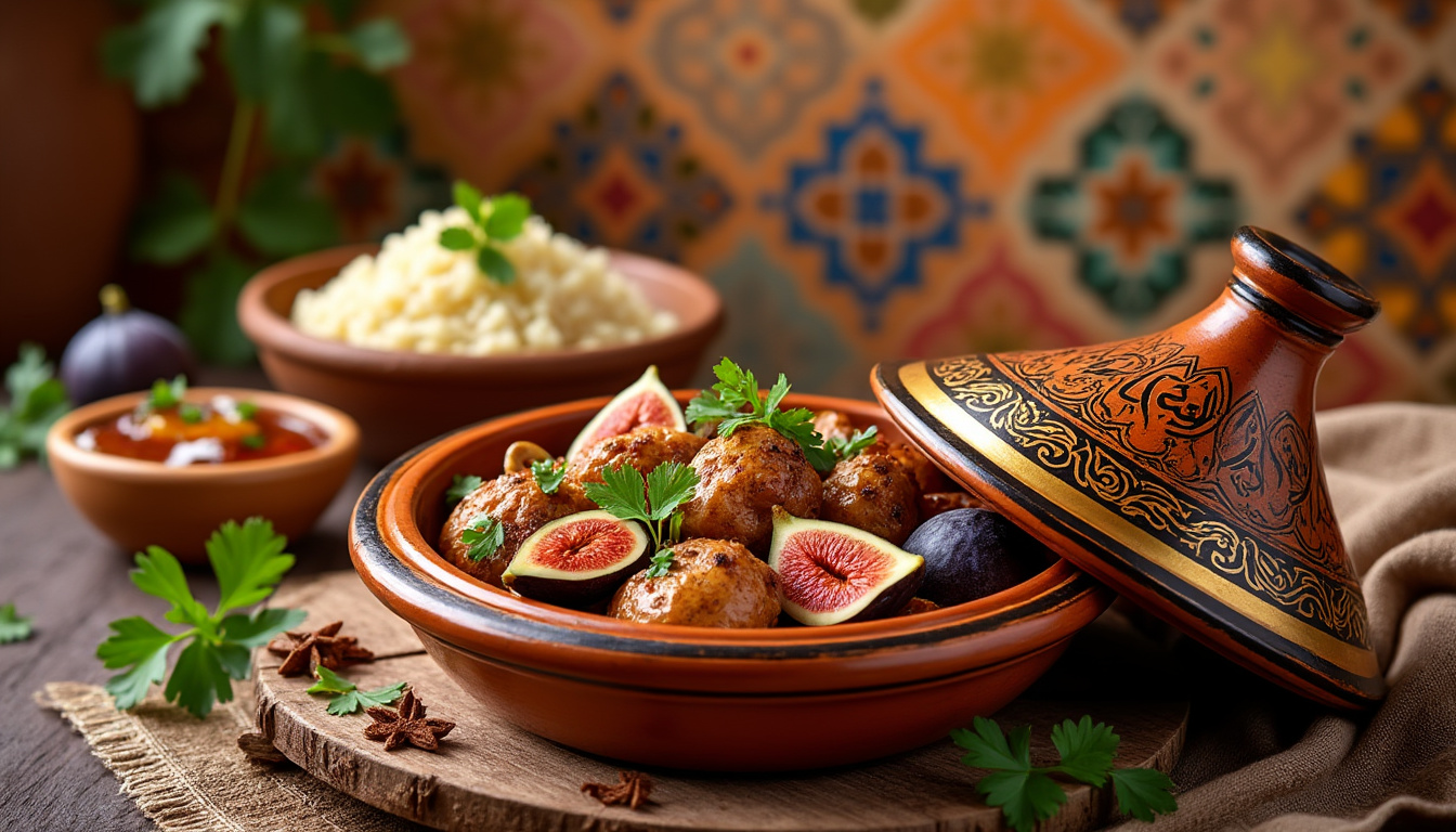 découvrez notre délicieuse recette de tajine de dinde aux figues et cannelle, un plat halal savoureux qui allie la douceur des fruits et les épices parfumées. parfait pour régaler vos convives lors d'un repas convivial.
