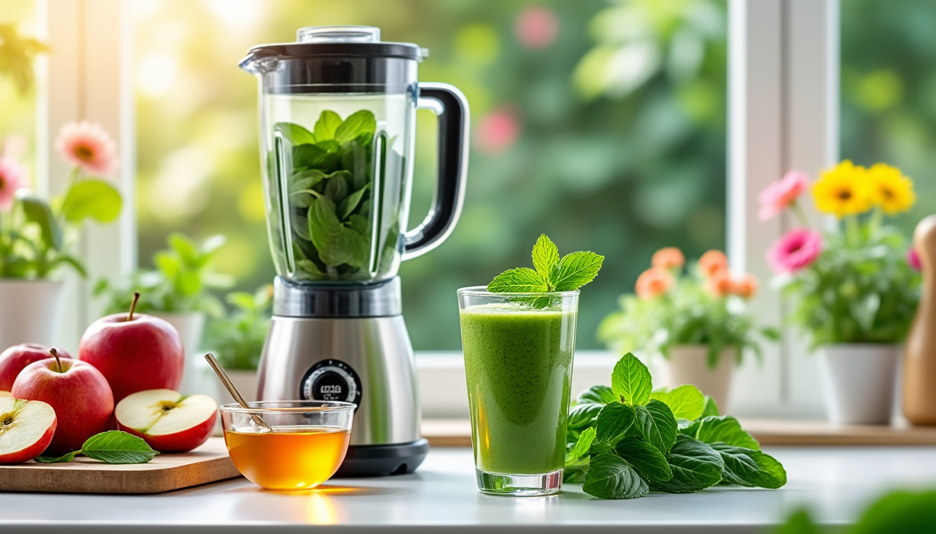 découvrez une délicieuse astuce pour préparer un smoothie aux épinards et à la pomme, 100% halal. cette recette saine et rafraîchissante combine les bienfaits des épinards avec le goût sucré de la pomme, idéale pour un petit déjeuner nutritif ou une collation revitalisante.