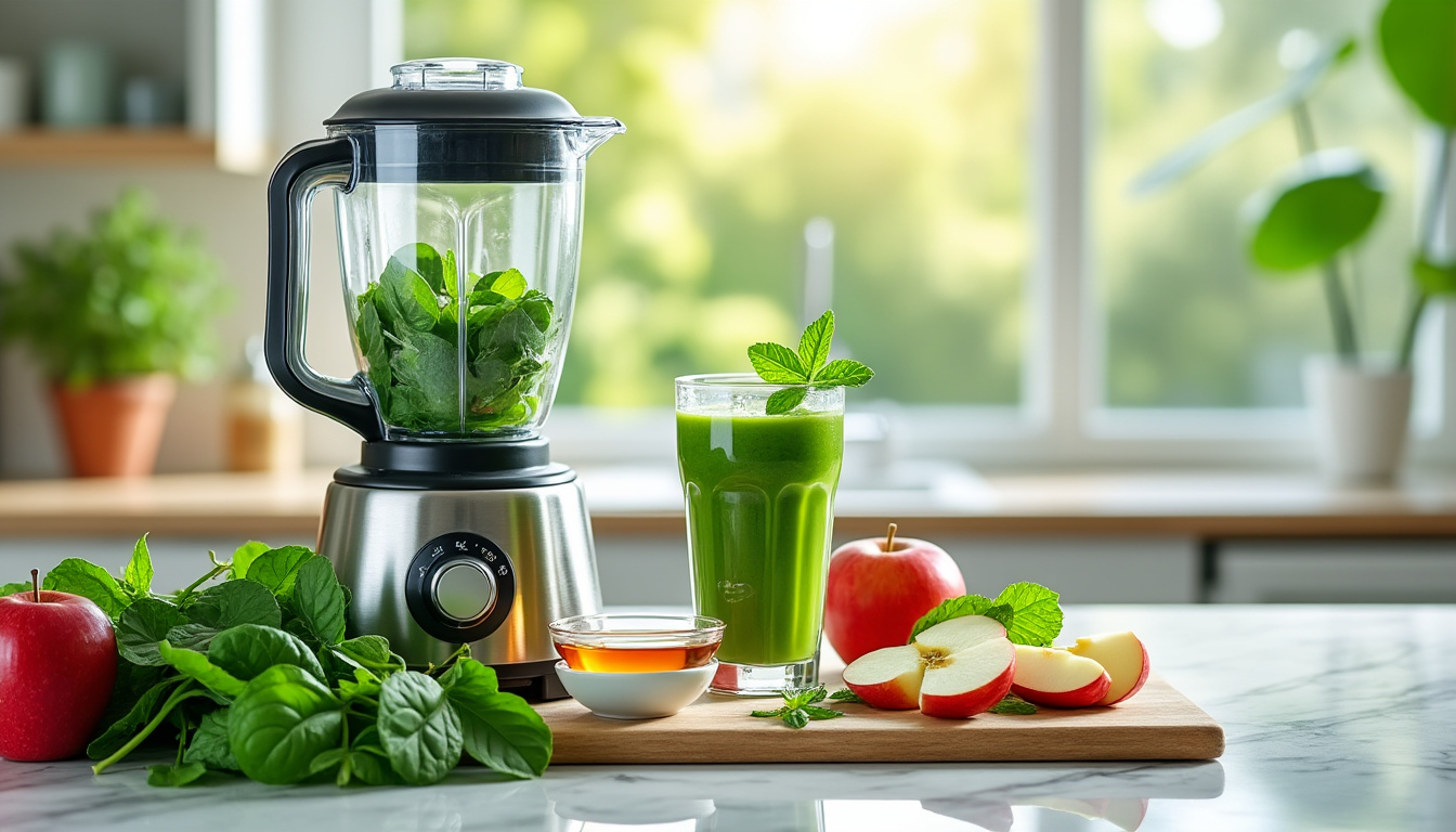découvrez notre astuce simple et rapide pour préparer un délicieux smoothie aux épinards et à la pomme, 100% halal. profitez d'une boisson saine et revigorante qui allie nutrition et plaisir au goût.