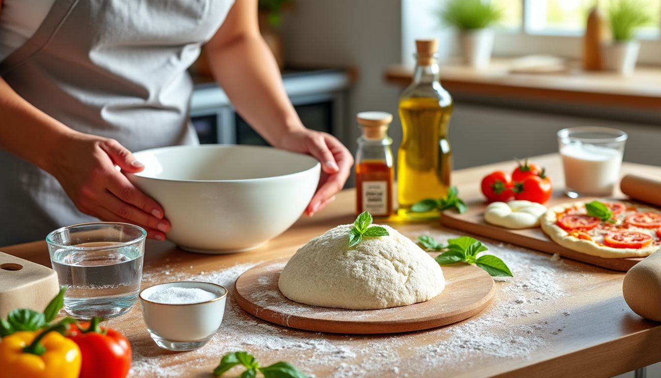 découvrez notre astuce infaillible pour préparer une pâte à pizza maison halal, délicieuse et facile à réaliser. réveillez le chef qui sommeille en vous et impressionnez vos convives avec cette recette simple, parfaite pour toutes vos envies de pizza.