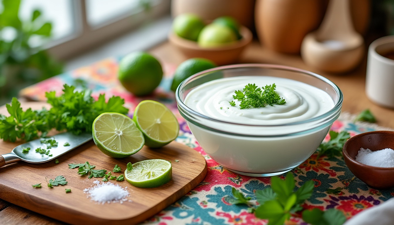 découvrez notre astuce simple et rapide pour préparer une délicieuse sauce au yaourt et citron vert halal. parfaite pour accompagner vos plats, cette recette apporte une touche de fraîcheur et de légèreté à vos repas. idéale pour vos barbecues et salades estivales.