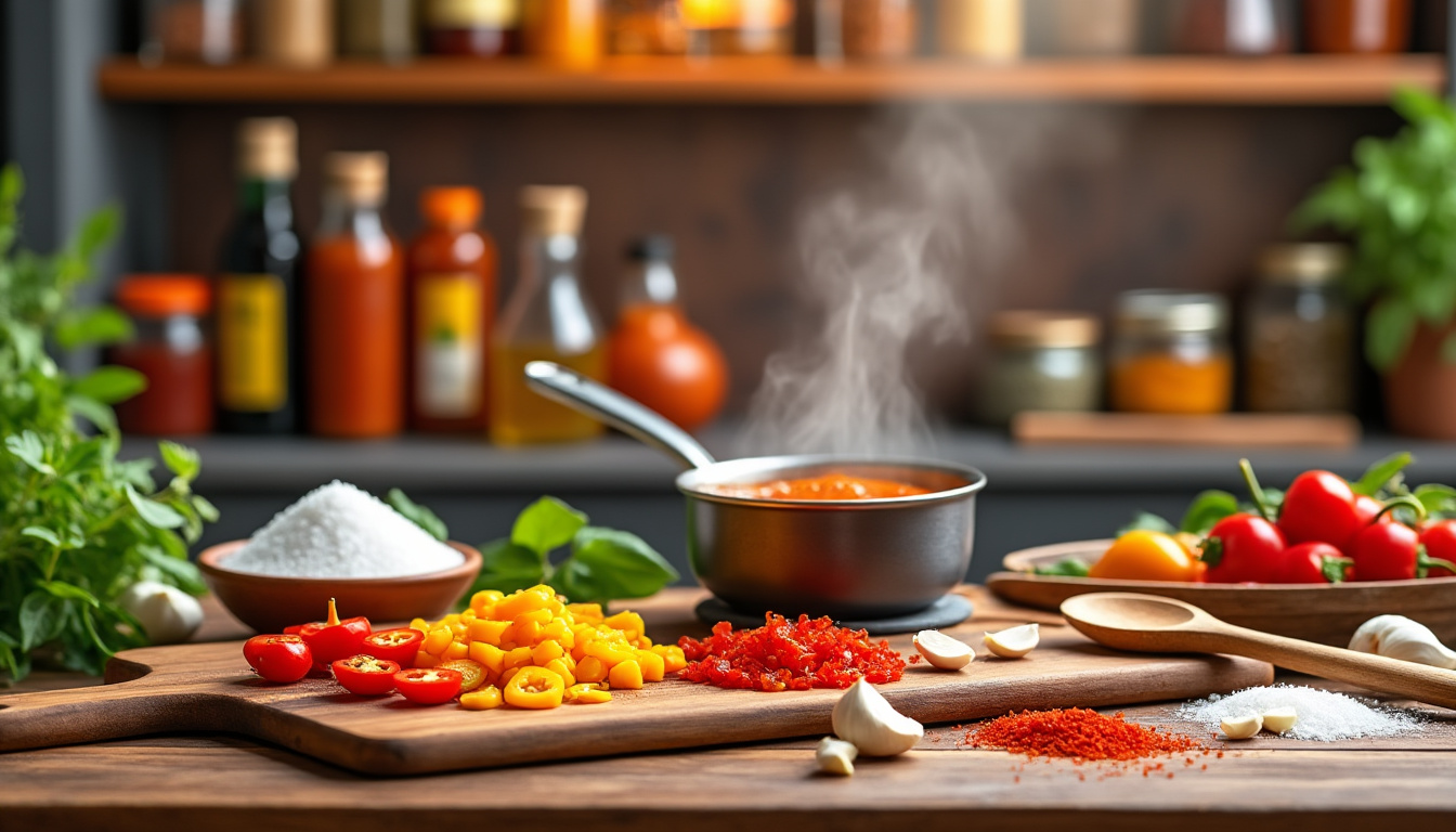 découvrez nos astuces simples et délicieuses pour préparer une sauce aux piments doux halal qui rehaussera vos plats. parfait pour accompagner viandes et légumes, cette recette rapide vous fera apprécier la cuisine épicée en toute sérénité !