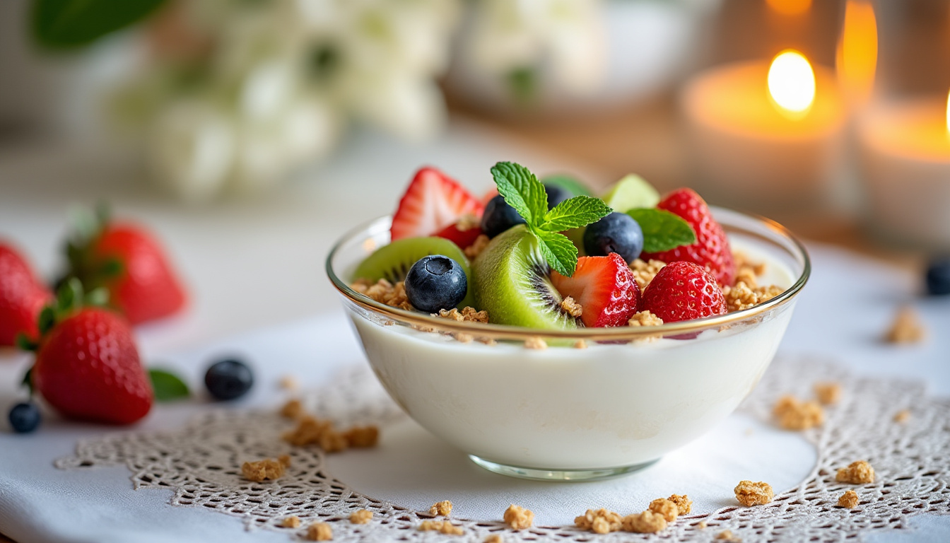 découvrez nos astuces pour réaliser un dessert léger à base de yaourt halal. facile et rapide à préparer, ce délice fruité ravira vos papilles tout en respectant vos choix alimentaires. parfait pour une fin de repas saine et gourmande!