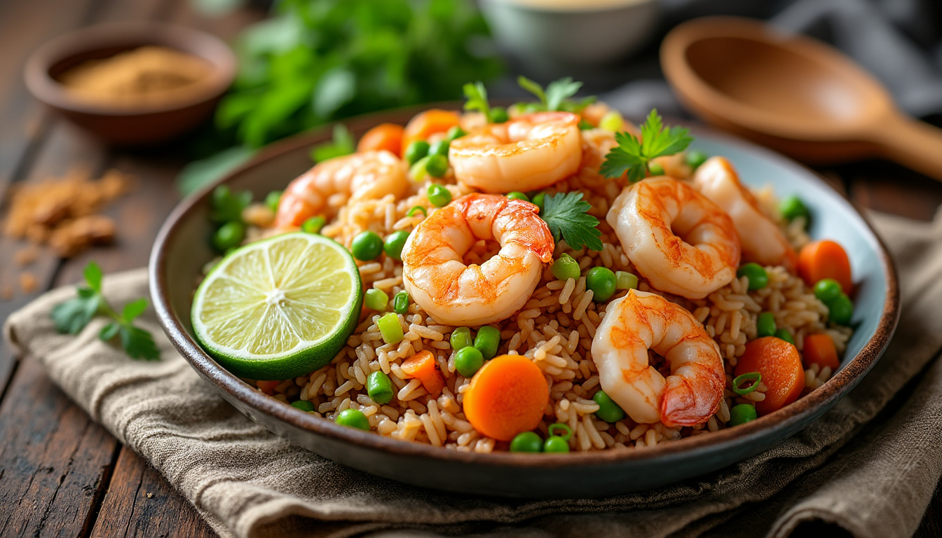 découvrez nos astuces incontournables pour préparer un délicieux riz sauté aux crevettes halal. apprenez à marier saveurs et textures pour un plat savoureux qui ravira vos convives. parfait pour les repas en famille ou entre amis!