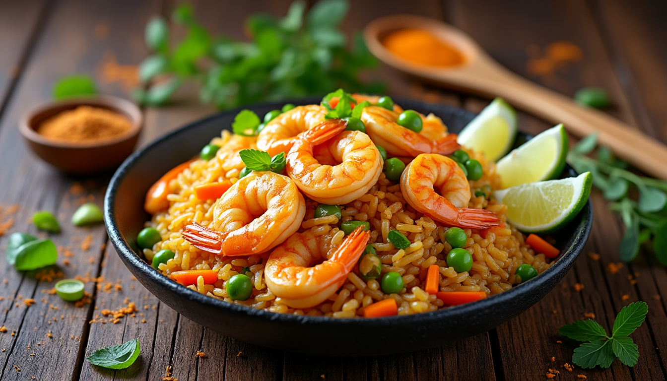 découvrez nos astuces infaillibles pour préparer un délicieux riz sauté aux crevettes halal. suivez nos conseils pratiques et savourez un plat savoureux, rapide à réaliser et parfaitement adapté aux gourmets. éveillez vos papilles avec cette recette simple et authentique!