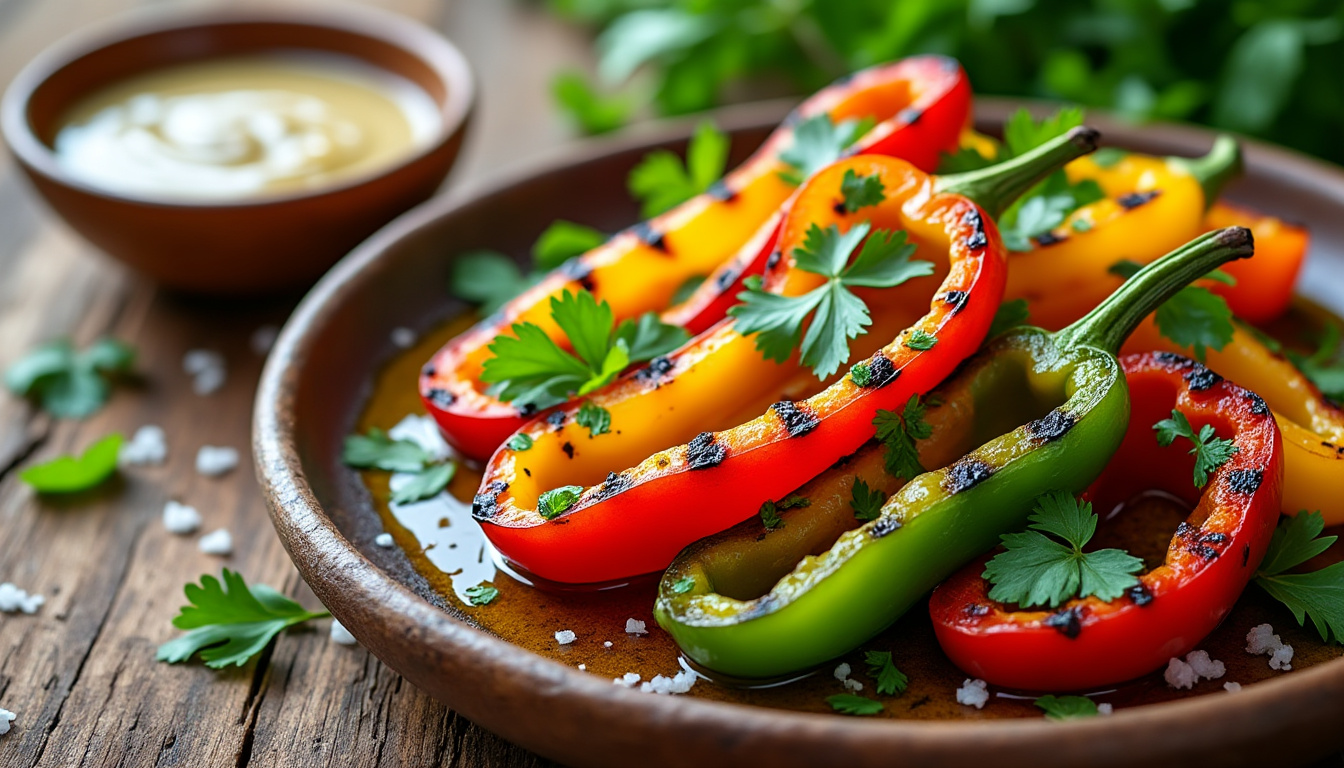 découvrez nos astuces infaillibles pour préparer une délicieuse salade de poivrons grillés halal. facile à réaliser, cette recette pleine de saveurs ravira vos convives et apportera une touche colorée à vos repas. suivez nos conseils pour une salade à la fois saine et savoureuse !