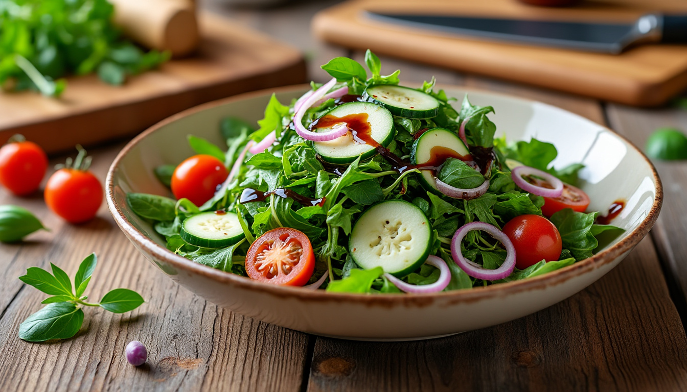 découvrez nos astuces infaillibles pour préparer une délicieuse salade de roquette agrémentée de fromage halal. simple et rapide, cette recette allie saveurs et fraîcheur pour un plat santé et savoureux qui ravira vos convives.