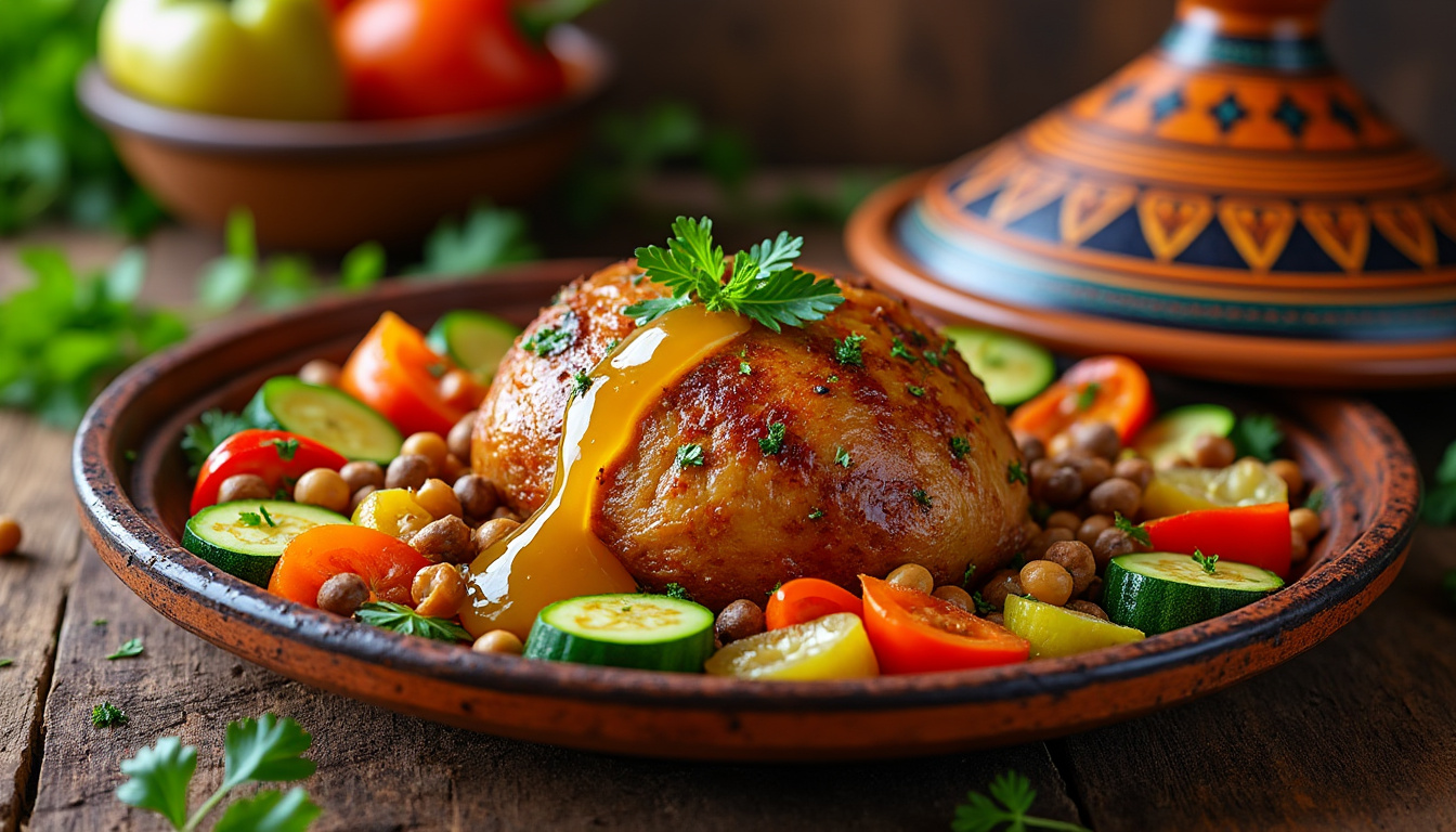 découvrez notre délicieuse recette de tajine de dinde aux légumes et miel, préparée selon les traditions halal. un plat savoureux et parfumé, idéal pour vos repas en famille ou entre amis. suivez nos étapes simples pour un résultat parfait et réconfortant.